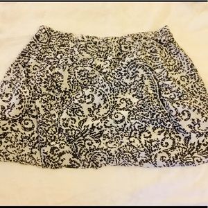 J. Crew Printed Mini Skirt